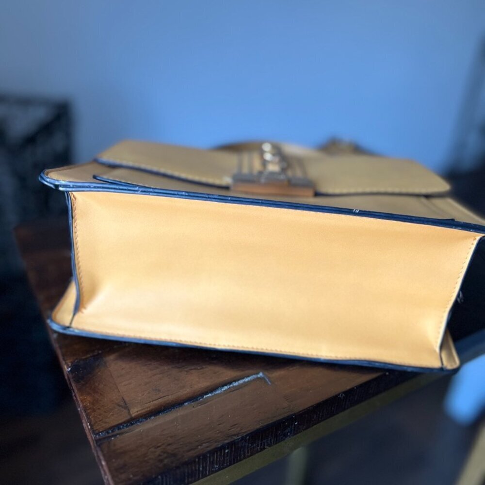 Aldo Yellow Medium Vibrant Crossbody Purse - Picture 4 of 9